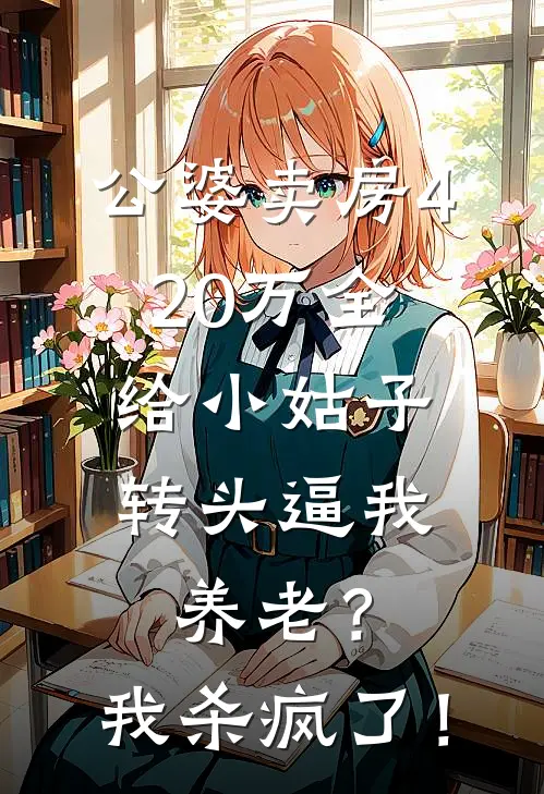 公婆卖房420万全给小姑子，转头逼我养老？我杀疯了！