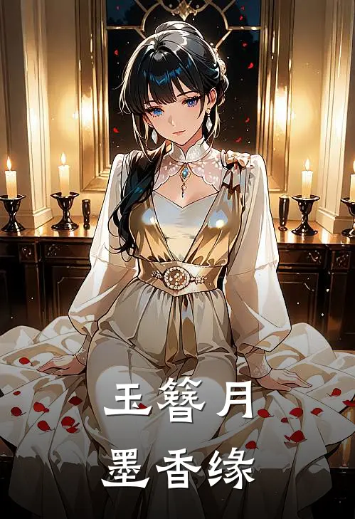 玉簪月，墨香缘