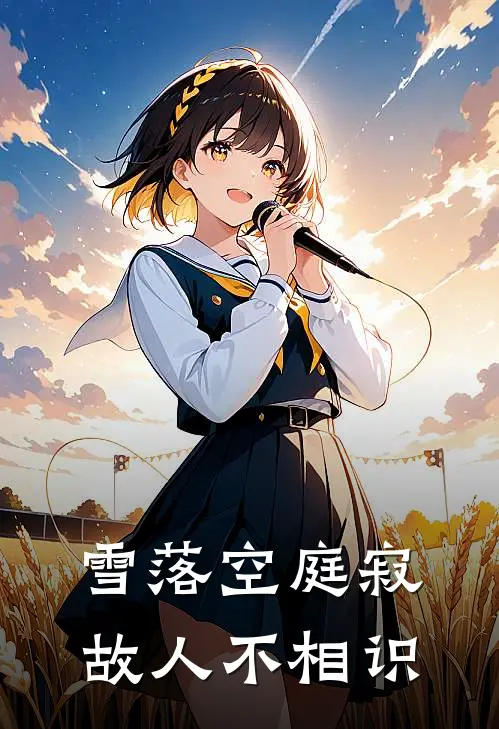 雪落空庭寂，故人不相识